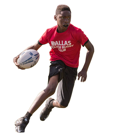 Dallas Youth rugby player